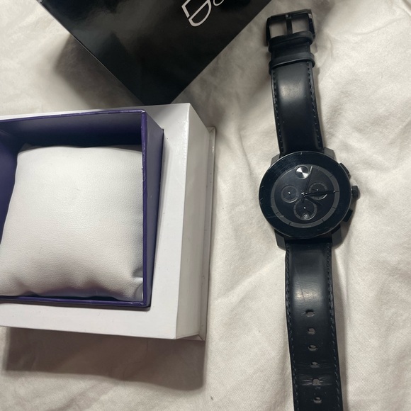 Like New Movado Bold Blacked Out Chronograph. - Picture 2 of 6